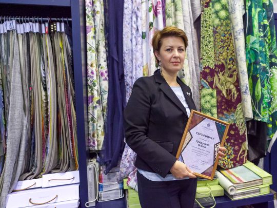 опытный дизайнер по текстилю, европейские ткани