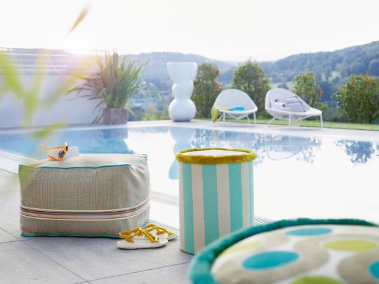 Экстерьерные ткани outdoor, мягкая мебель на улице