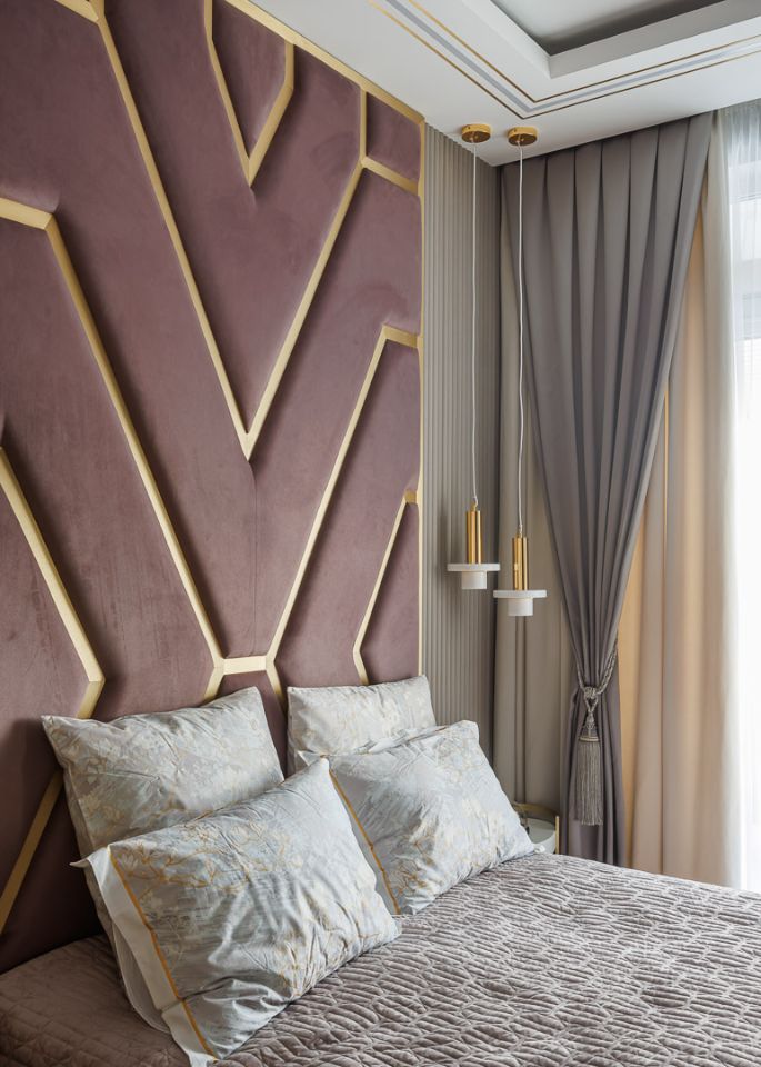 Штора с кистями